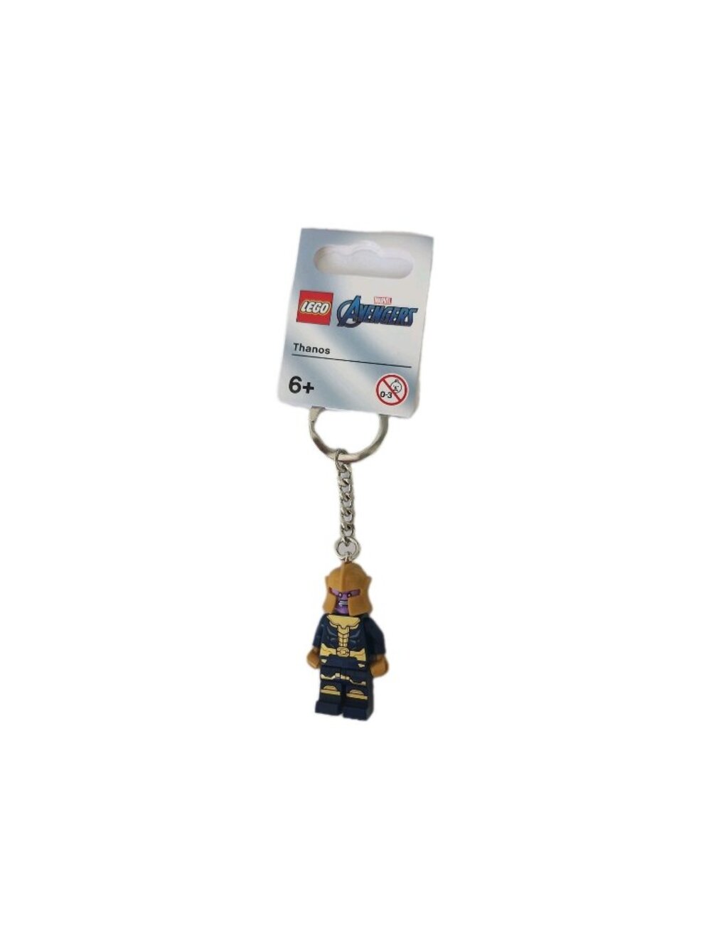 LEGO Super Heroes Thanos Minifigure Keychain 854078 New